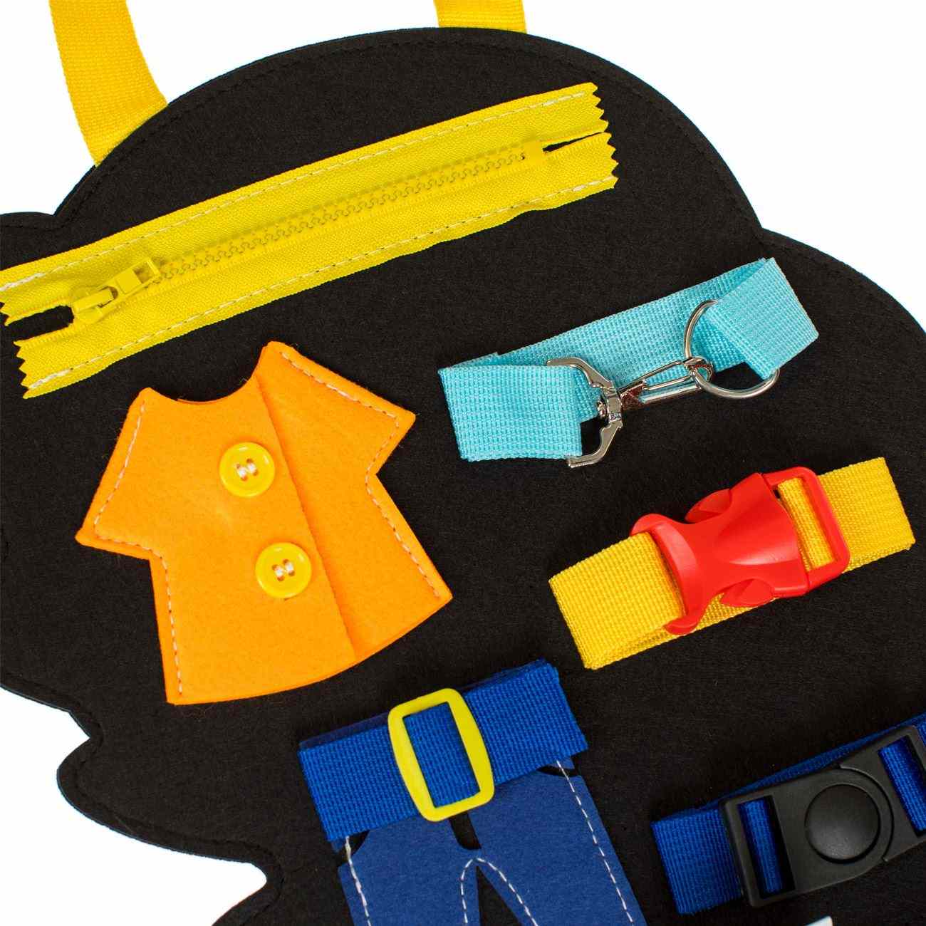 Μοντεσσόρι Εκπαιδευτικό Παιχνίδι Montessori Quiet Busy Book Δεινόσαυρος 29x30cm